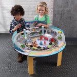 Pista de viteza pentru curse Cars 3 cu masuta - Disney Pixar Florida Speedway KidKraft - 55 piese